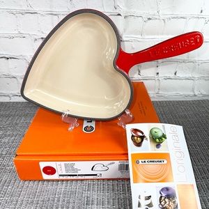 Le Creuset Heart Cast Iron Pan